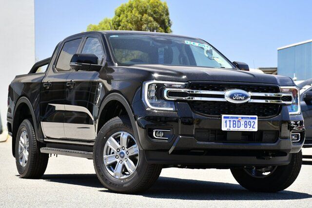 Demo Ford Ranger PY 2024.00MY XLT Rockingham, 2023 Ford Ranger PY 2024.00MY XLT Shadow Black 10 Speed Sports Automatic Double Cab Pick Up