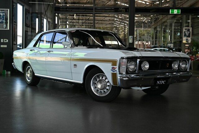Used Ford Falcon XW GT North Melbourne, 1969 Ford Falcon XW GT White 4 Speed Manual Sedan