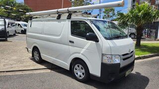 2015 Toyota HiAce KDH201R MY14 LWB White 5 Speed Manual Van.