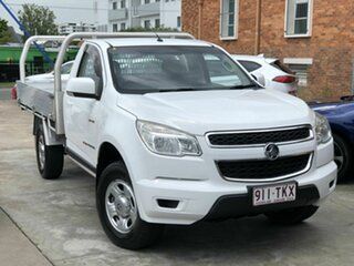 2013 Holden Colorado RG MY13 LX White 6 Speed Sports Automatic Cab Chassis.