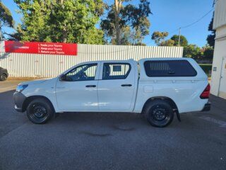 2022 Toyota Hilux TGN121R Workmate Double Cab 4x2 Glacier White 6 Speed Sports Automatic Utility
