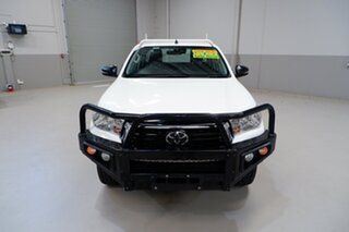 2019 Toyota Hilux GUN126R SR Extra Cab White 6 Speed Manual Cab Chassis