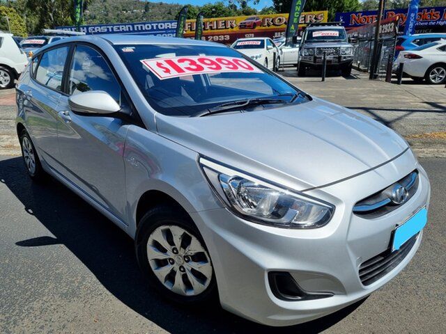 Used Hyundai Accent RB4 MY17 Active Upper Ferntree Gully, 2017 Hyundai Accent RB4 MY17 Active 6 Speed CVT Auto Sequential Hatchback