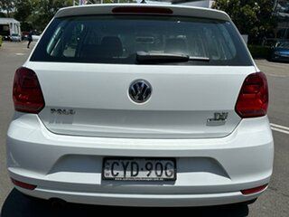 2015 Volkswagen Polo 6R MY15 81TSI DSG Comfortline White 7 Speed Sports Automatic Dual Clutch