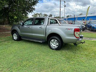 2017 Ford Ranger PX MkII 2018.00MY XLT Double Cab Silver 6 Speed Manual Utility