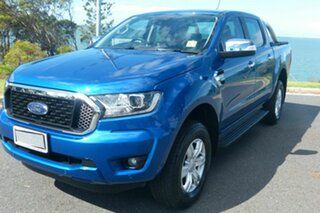 2021 Ford Ranger PX MkIII 2021.75MY XLT Blue 6 Speed Sports Automatic Double Cab Pick Up
