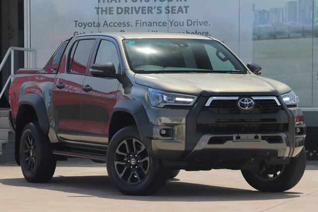 Pre-Owned Toyota Hilux GUN126R Rogue Double Cab Guildford, 2022 Toyota Hilux GUN126R Rogue Double Cab Oxide Bronze 6 Speed Sports Automatic Utility