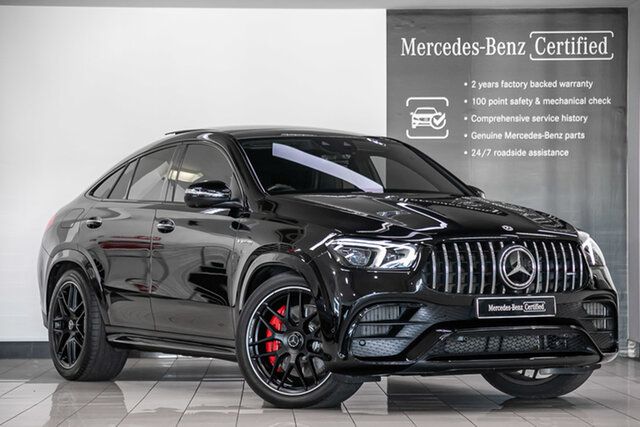 Certified Pre-Owned Mercedes-Benz GLE-Class C167 802+052MY GLE63 AMG SPEEDSHIFT TCT 4MATIC+ S Narre Warren, 2022 Mercedes-Benz GLE-Class C167 802+052MY GLE63 AMG SPEEDSHIFT TCT 4MATIC+ S Obsidian Black