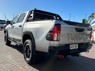 2018 Toyota Hilux GUN126R Rugged X Double Cab Silver 6 Speed Sports Automatic Utility