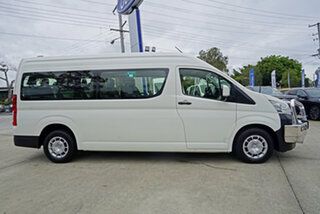 2020 Toyota HiAce GDH322R Commuter High Roof Super LWB White 6 Speed Sports Automatic Bus.