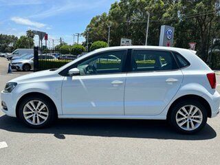 2015 Volkswagen Polo 6R MY15 81TSI DSG Comfortline White 7 Speed Sports Automatic Dual Clutch