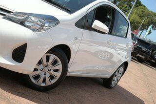 2016 Toyota Yaris NCP130R MY15 Ascent White 4 Speed Automatic Hatchback