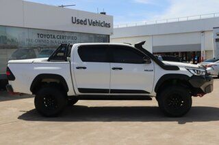2019 Toyota Hilux GUN126R Rugged X Double Cab Crystal Pearl 6 Speed Sports Automatic Utility