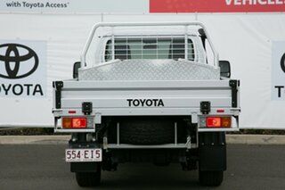 2022 Toyota Landcruiser 70 Series VDJ79R GXL Silver Pearl 5 Speed Manual Cab Chassis