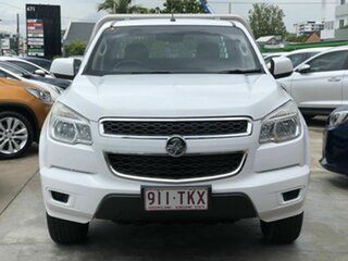 2013 Holden Colorado RG MY13 LX White 6 Speed Sports Automatic Cab Chassis.