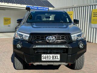 2018 Toyota Hilux GUN126R Rugged X Double Cab Silver 6 Speed Sports Automatic Utility