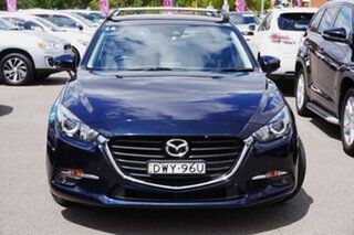 2018 Mazda 3 BN5238 SP25 SKYACTIV-Drive Blue 6 Speed Sports Automatic Sedan.