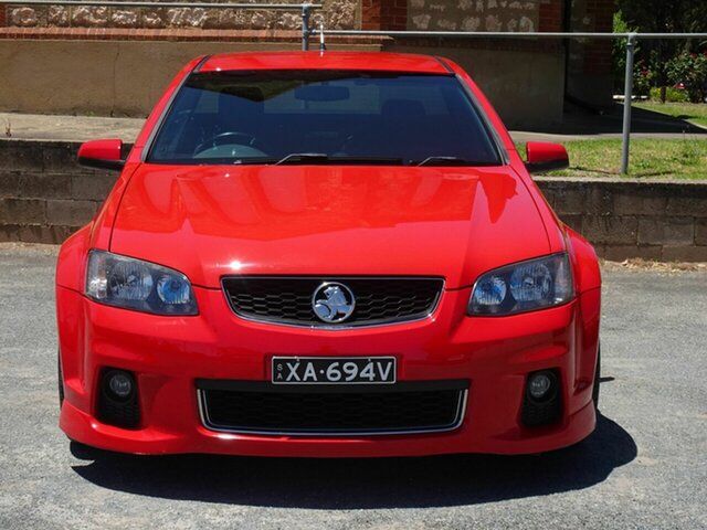 Used Holden Commodore VE II MY12 SS Thunder Enfield, 2012 Holden Commodore VE II MY12 SS Thunder Red 6 Speed Manual Utility