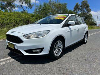 2017 Ford Focus LZ Trend White 6 Speed Automatic Hatchback.