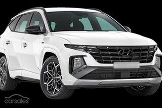 2023 Hyundai Tucson NX4.V2 MY23 Elite 2WD N Line White Cream 6 Speed Automatic Wagon.