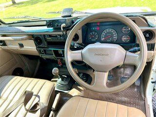 1999 Toyota Landcruiser FZJ75RP (4x4) White 5 Speed Manual 4x4 Cab Chassis