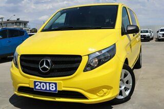 2018 Mercedes-Benz Vito 447 116BlueTEC SWB 7G-Tronic + Yellow 7 Speed Sports Automatic Van.