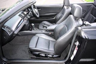 2012 BMW 1 Series E88 LCI MY0312 118d Steptronic Black 6 Speed Sports Automatic Convertible.