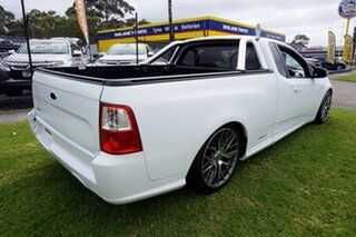 2011 Ford Falcon FG XR6 Ute Super Cab Limited Edition Winter White 6 Speed Sports Automatic Utility
