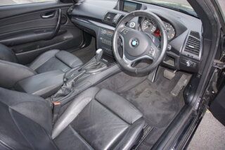 2012 BMW 1 Series E88 LCI MY0312 118d Steptronic Black 6 Speed Sports Automatic Convertible