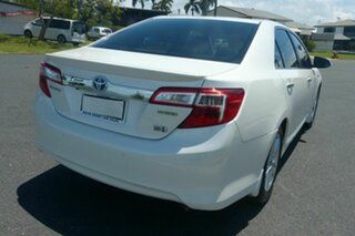 2013 Toyota Camry AVV50R Hybrid HL White 1 Speed Constant Variable Sedan Hybrid.