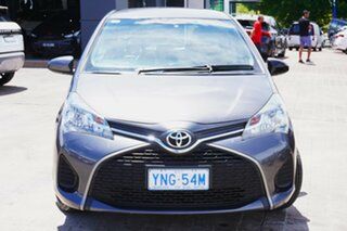 2015 Toyota Yaris NCP130R Ascent Grey 4 Speed Automatic Hatchback