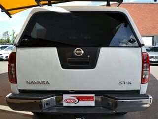 2012 Nissan Navara D40 S5 MY12 ST-X White 7 Speed Sports Automatic Utility