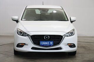 2018 Mazda 3 BN5438 SP25 SKYACTIV-Drive White 6 Speed Sports Automatic Hatchback.