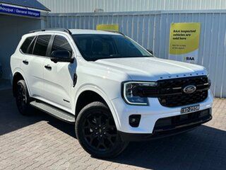 2023 Ford Everest UB 2023.50MY Sport White 10 Speed Sports Automatic SUV.