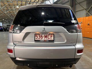 2010 Mitsubishi Outlander ZH MY10 XLS Silver 6 Speed Constant Variable Wagon