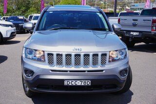 2015 Jeep Compass MK MY15 Limited Silver 6 Speed Sports Automatic Wagon.