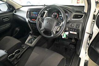 2018 Mitsubishi Triton MQ MY18 GLX+ Double Cab White 5 Speed Sports Automatic Utility