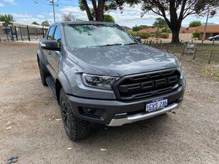 2018 Ford Ranger PX MkIII 2019.00MY Raptor Conquer Grey 10 Speed Sports Automatic Utility.