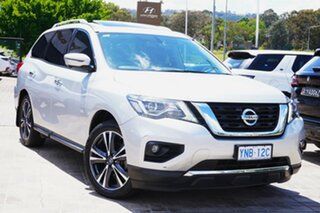2018 Nissan Pathfinder R52 Series II MY17 Ti X-tronic 4WD Brilliant Silver 1 Speed Constant Variable