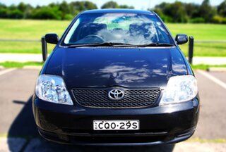 2003 Toyota Corolla ZZE122R Ascent Black 4 Speed Automatic Hatchback
