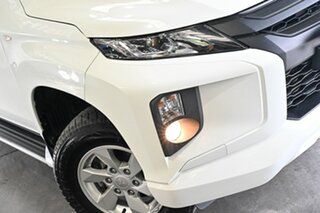 2018 Mitsubishi Triton MQ MY18 GLX+ Double Cab White 5 Speed Sports Automatic Utility.