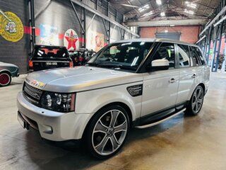 2012 Land Rover Range Rover Sport L320 13MY SDV6 Luxury Silver 6 Speed Sports Automatic Wagon