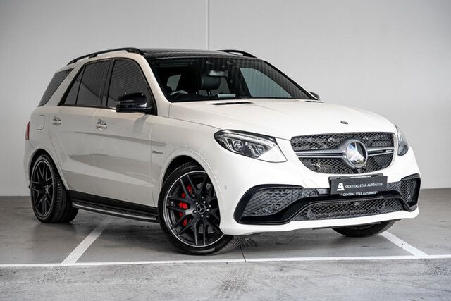 Used Mercedes-Benz GLE-Class W166 807MY GLE63 AMG SPEEDSHIFT PLUS 4MATIC S Narre Warren, 2017 Mercedes-Benz GLE-Class W166 807MY GLE63 AMG SPEEDSHIFT PLUS 4MATIC S Diamond White 7 Speed