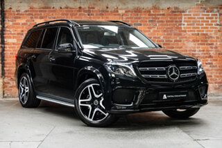2018 Mercedes-Benz GLS-Class X166 808MY GLS350 d 9G-Tronic 4MATIC Obsidian Black Metallic 9 Speed.