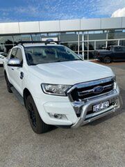 2017 Ford Ranger PX MkII XLT Double Cab Frozen White 6 Speed Sports Automatic Utility.