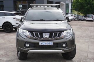 2018 Mitsubishi Triton MQ MY18 Exceed Double Cab Green 5 Speed Sports Automatic Utility.