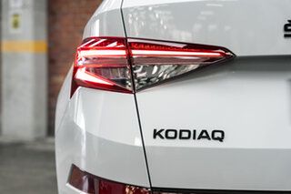 2022 Skoda Kodiaq NS MY22 RS DSG White 7 Speed Sports Automatic Dual Clutch Wagon