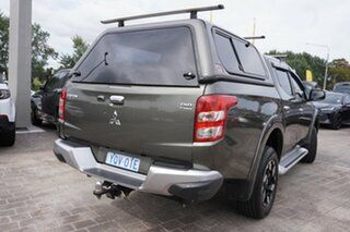 2018 Mitsubishi Triton MQ MY18 Exceed Double Cab Green 5 Speed Sports Automatic Utility