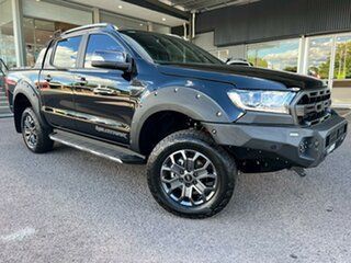 2020 Ford Ranger PX MkIII 2020.75MY Wildtrak Black 10 Speed Sports Automatic Double Cab Pick Up.