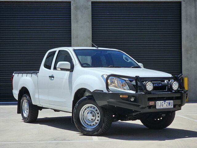 Used Isuzu D-MAX MY17 SX Space Cab 4x2 High Ride Thomastown, 2016 Isuzu D-MAX MY17 SX Space Cab 4x2 High Ride White 6 Speed Sports Automatic Utility